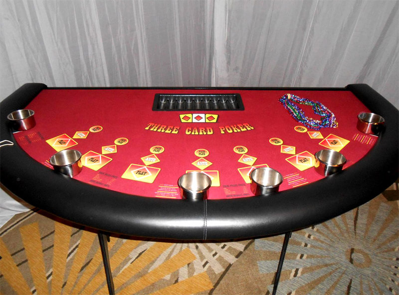 3 Card Poker Table