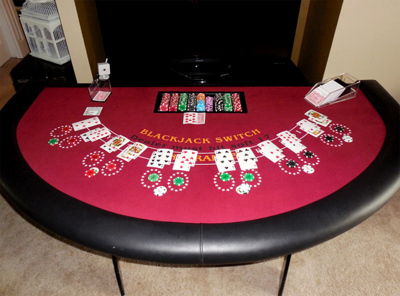 Blackjack Switch Table