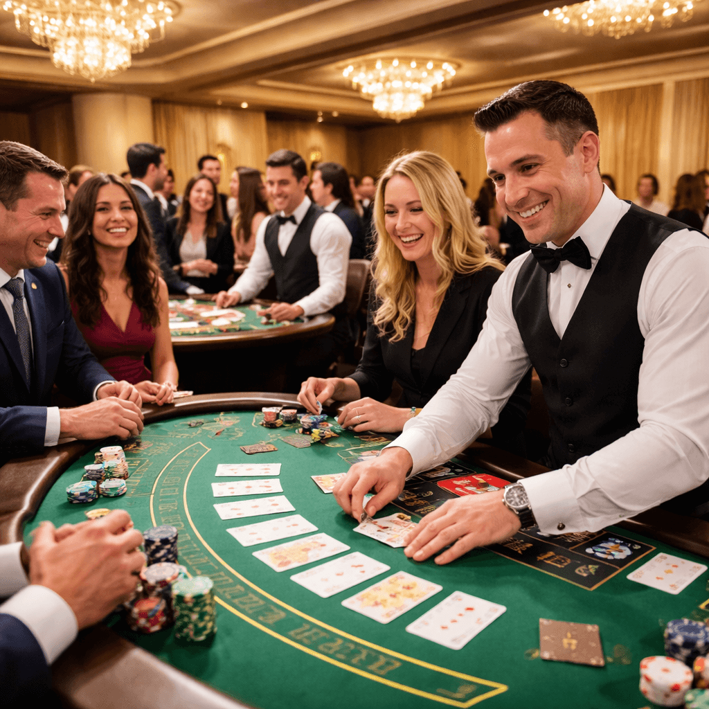 Casino-Themed Team Building Events in West Palm Beach: Elevating Corporate Experiences